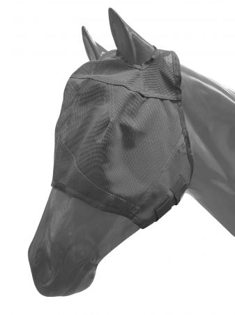 Showman Mesh Rip Resistant Pony Size Fly Mask No Ears with Velcro Closure #2